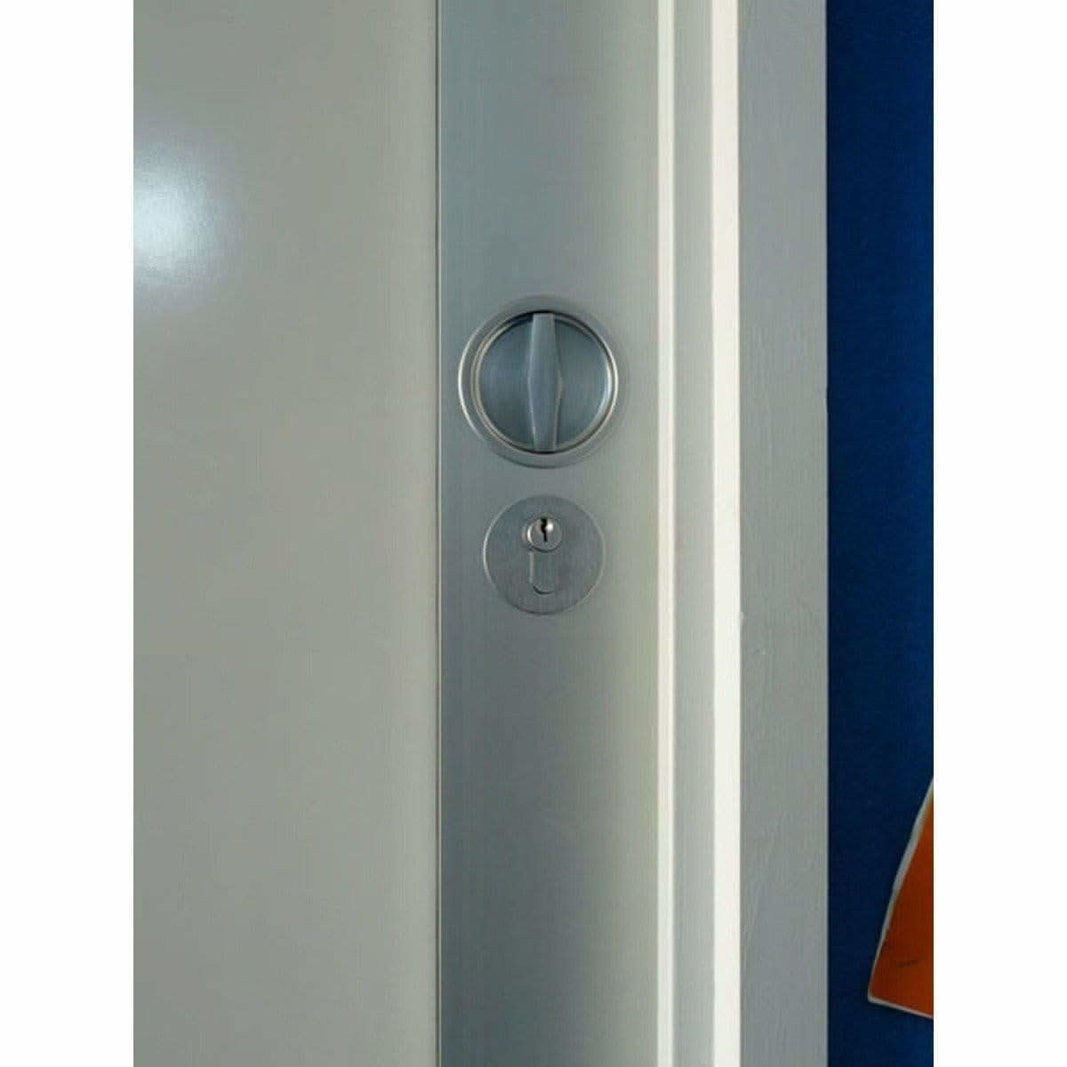 Flush Turn Pocket Door Handle - Sliding Barn Door Hardware by RealCraft