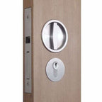 Flush Turn Pocket Door Handle - Sliding Barn Door Hardware by RealCraft