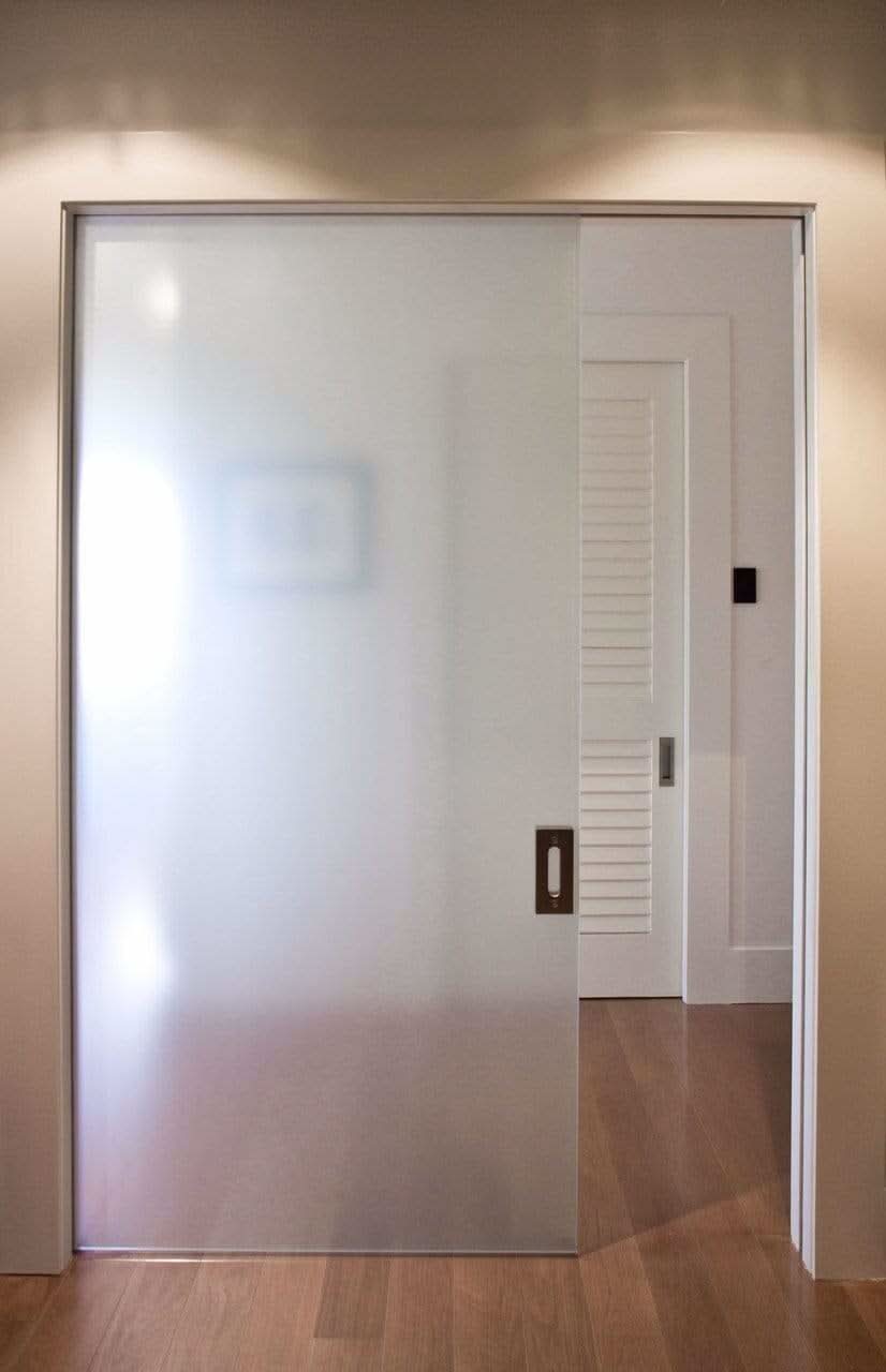 Frameless Glass Clamp - Sliding Barn Door Hardware by RealCraft
