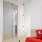 Frameless Clamp Kits for Sliding Glass Pocket Doors