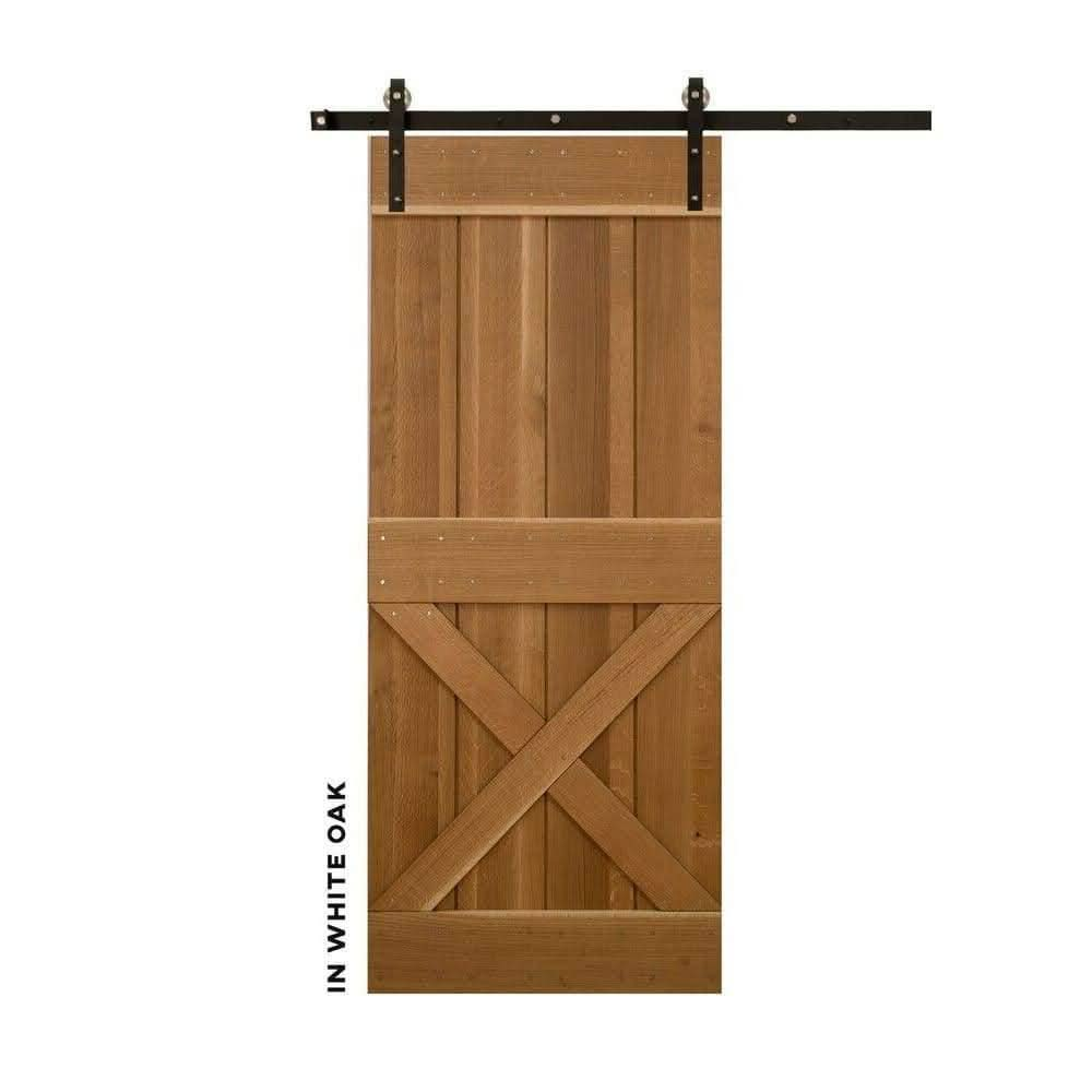 Half-X Sliding Barn Door Kit - Sliding Barn Door Hardware by RealCraft