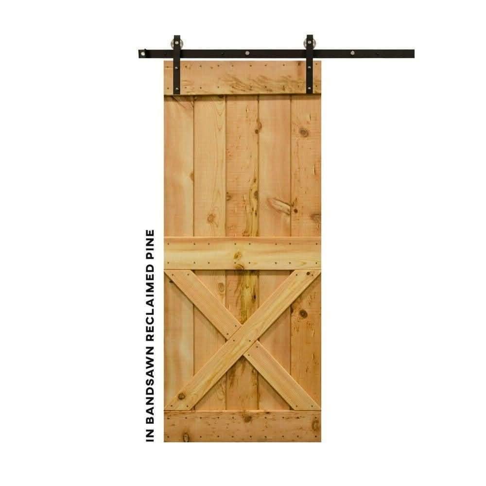 Rancher Half-X Sliding DIY Barn Doors by RealCraft