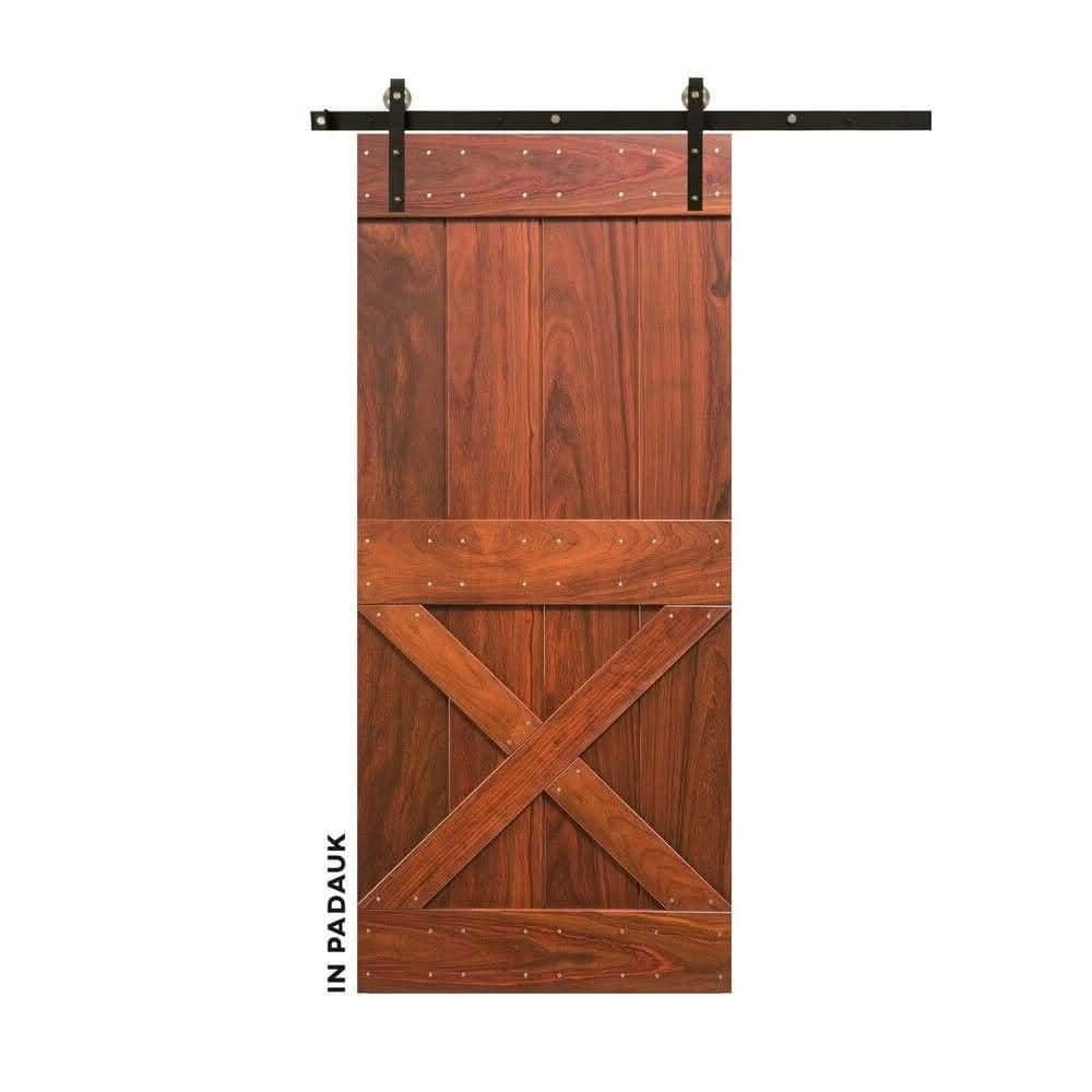 Half-X Sliding Barn Door Kit - Sliding Barn Door Hardware by RealCraft