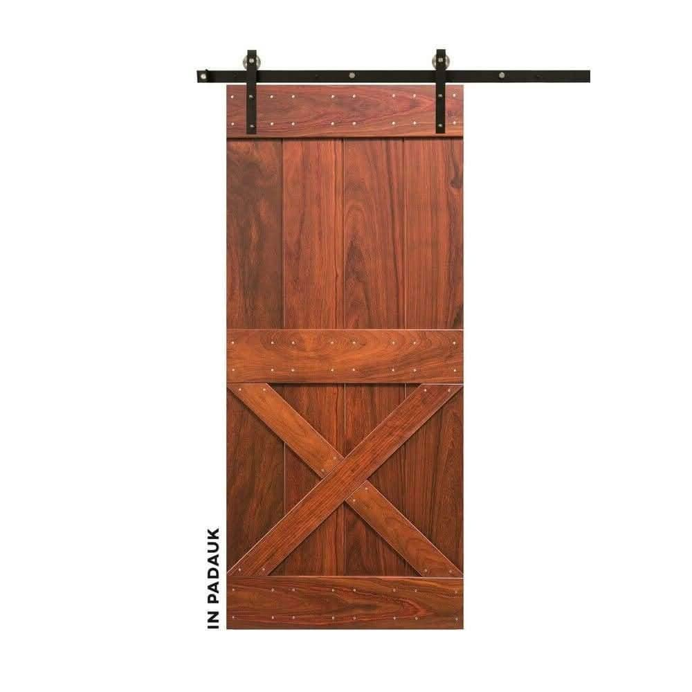 Half-X Sliding Barn Door Kit - Sliding Barn Door Hardware by RealCraft