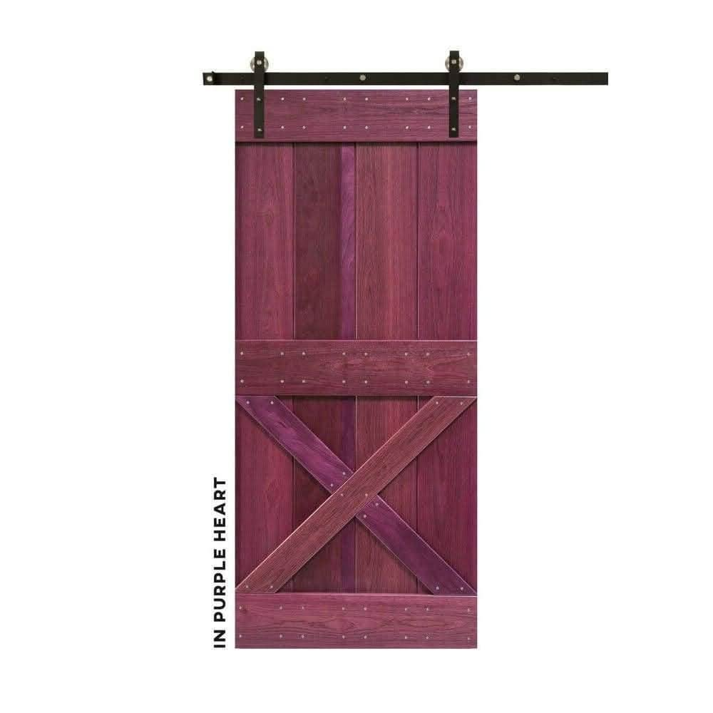 Half-X Sliding Barn Door Kit - Sliding Barn Door Hardware by RealCraft