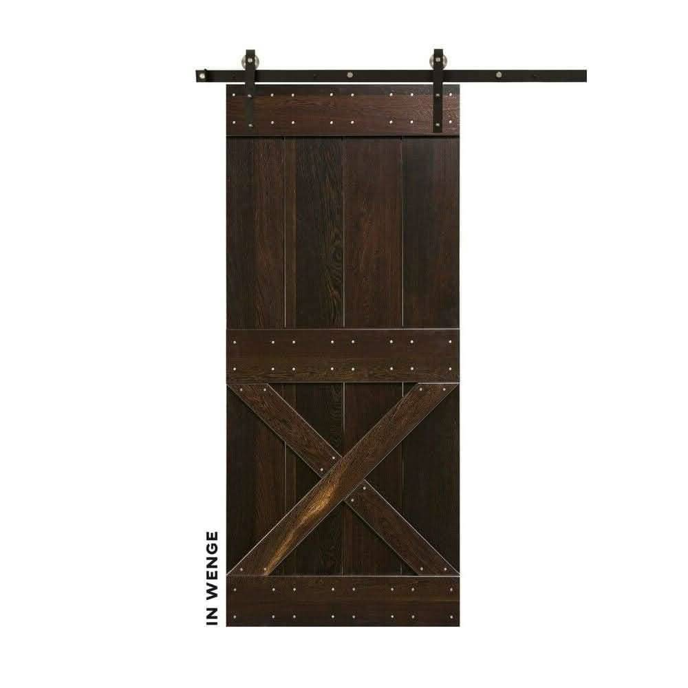 Half-X Sliding Barn Door Kit - Sliding Barn Door Hardware by RealCraft