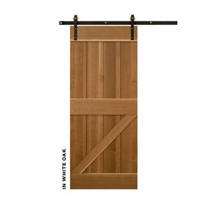 Half-Z Sliding Barn Door Kit - Sliding Barn Door Hardware by RealCraft