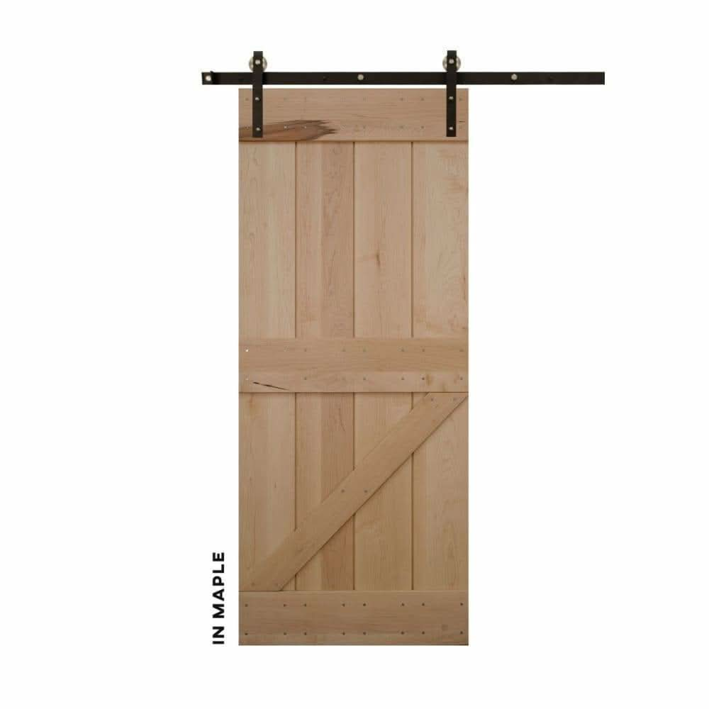 Half-Z Sliding Barn Door Kit - Sliding Barn Door Hardware by RealCraft