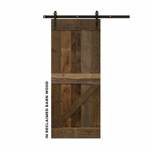 Half-Z Sliding Barn Door Kit - Sliding Barn Door Hardware by RealCraft