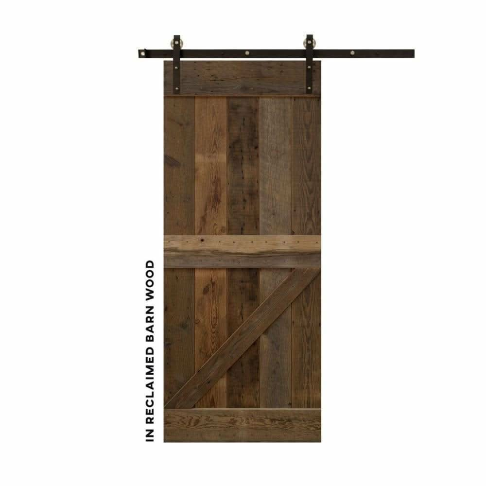 Half-Z Sliding Barn Door Kit - Sliding Barn Door Hardware by RealCraft