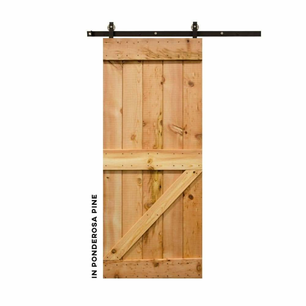 Half-Z Sliding Barn Door Kit - Sliding Barn Door Hardware by RealCraft