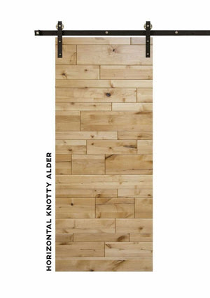 Hardwood Variety Rustic Barn Door