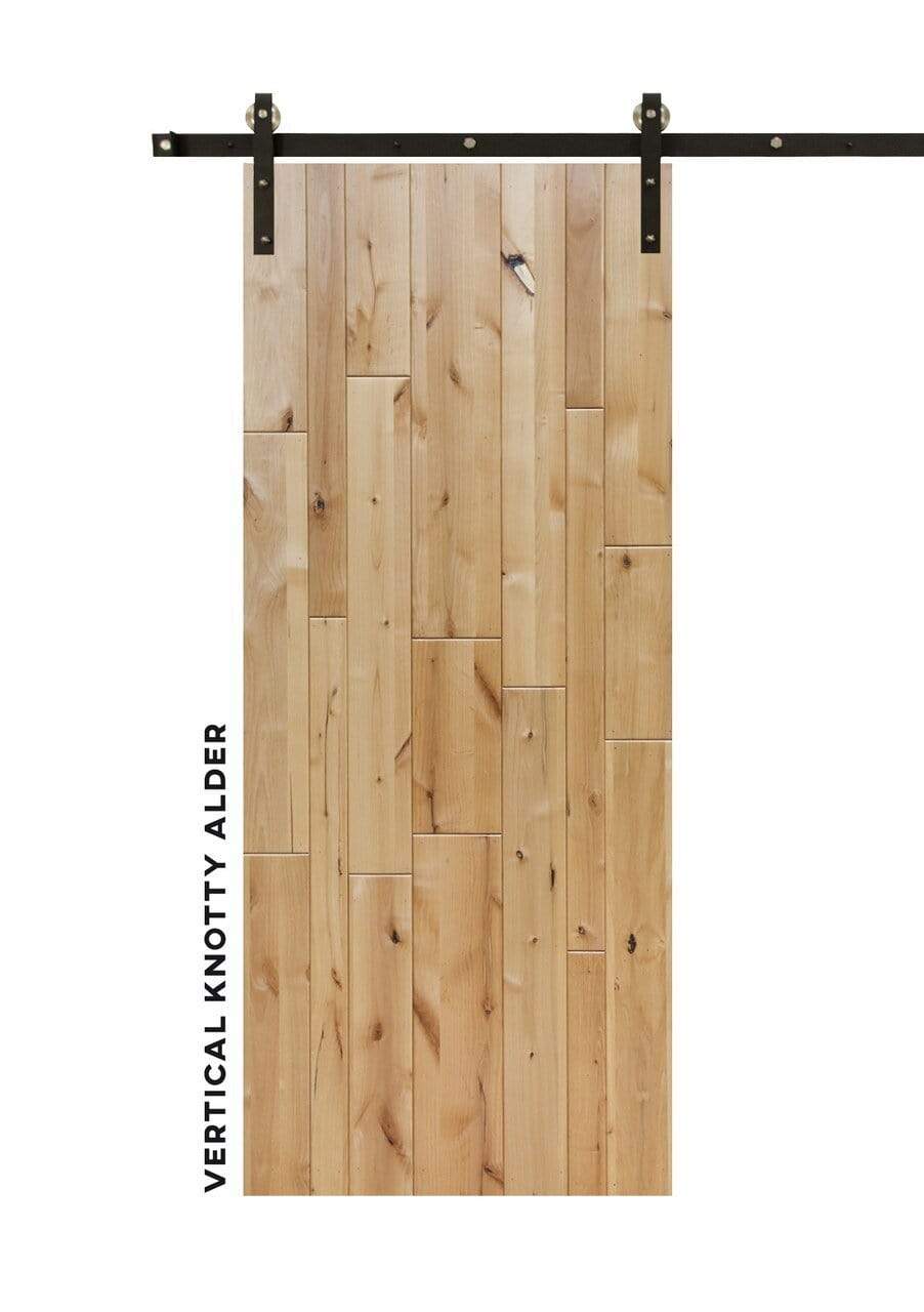 Hardwood Variety Sliding Barn Door (DISCONTINUED UNTIL PRICING UPDATE) - Sliding Barn Door Hardware by RealCraft