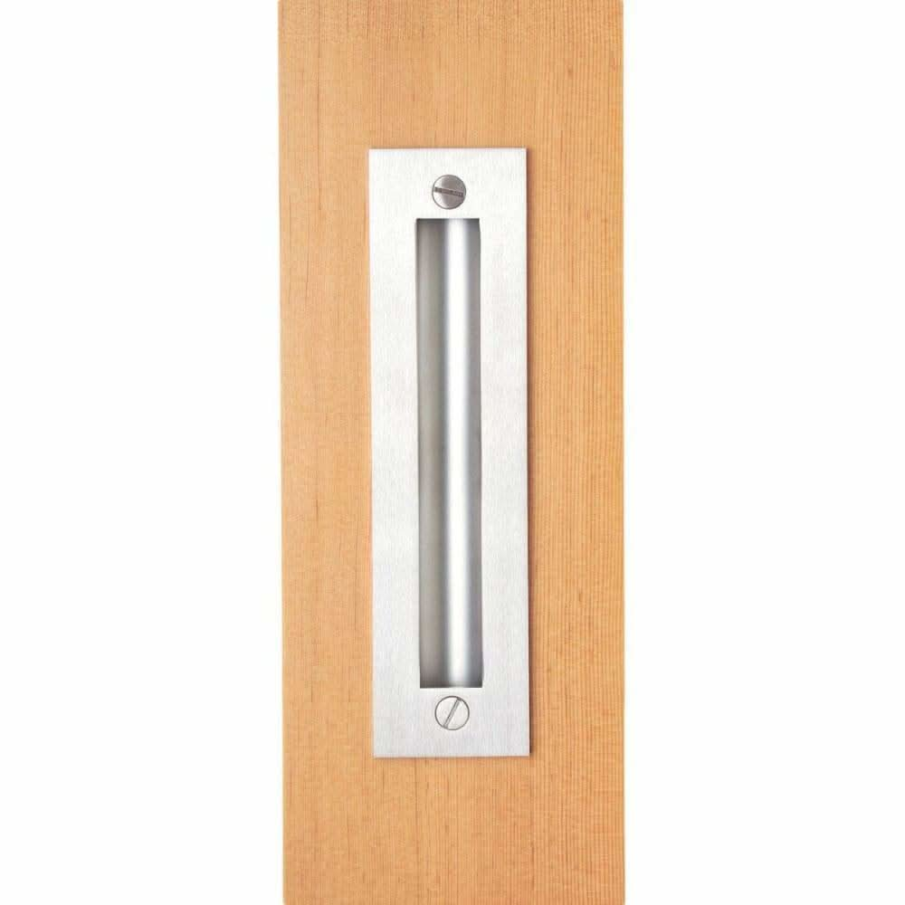 Hex Bar Sliding Door Handle & Flush Pull Set - Sliding Barn Door Hardware by RealCraft