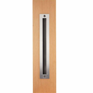 Hex Bar Sliding Door Handle & Flush Pull Set - Sliding Barn Door Hardware by RealCraft