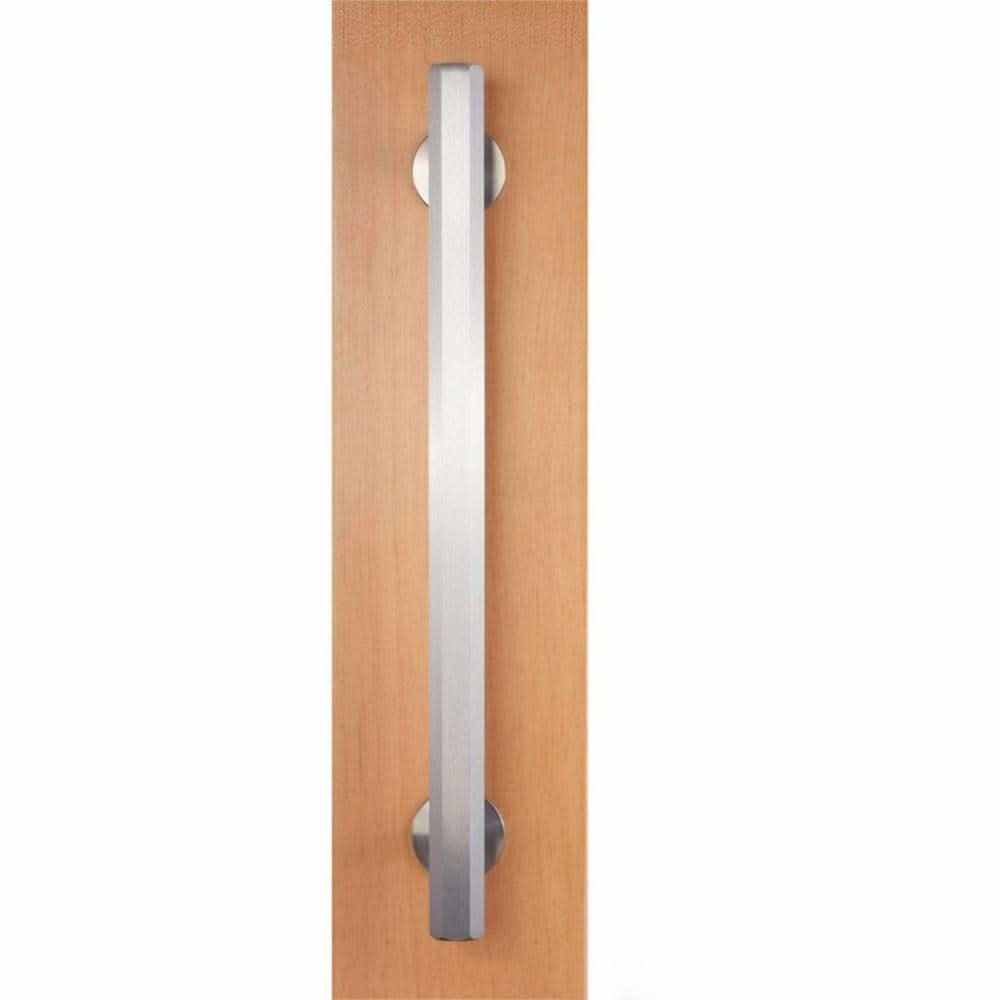 Hex Bar Sliding Door Handle & Flush Pull Set - Sliding Barn Door Hardware by RealCraft