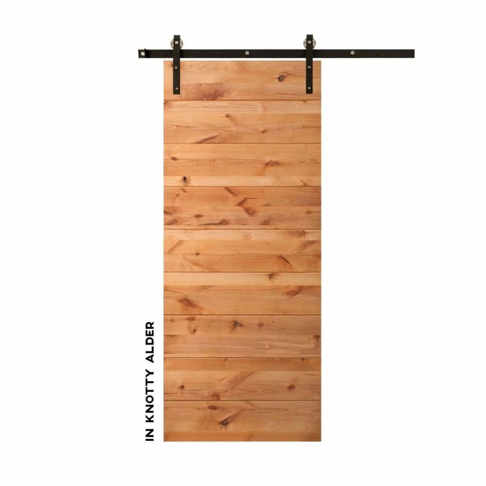 Horizontal Sliding Modern Barn Door - Sliding Barn Door Hardware by RealCraft