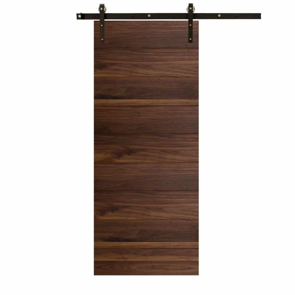 Rancher Horizontal Plank Modern Barn Door