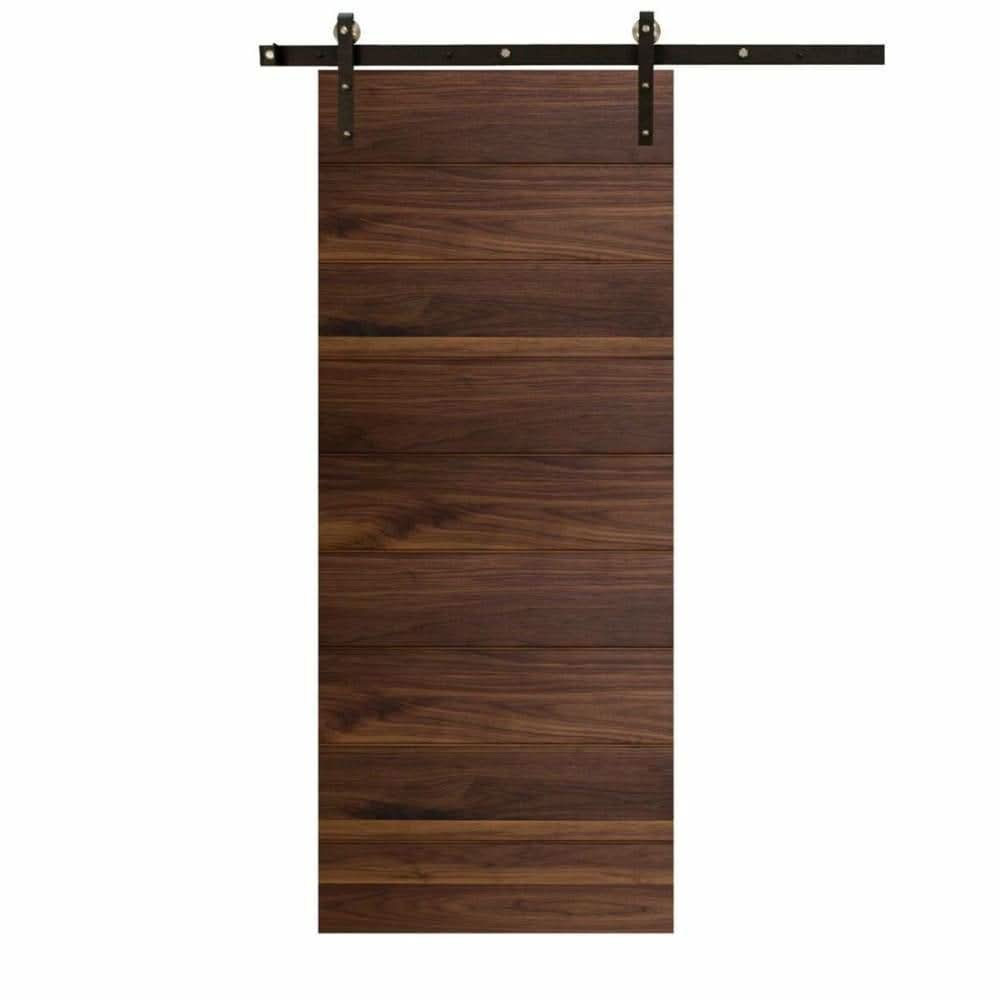 Horizontal Sliding Modern Barn Door - Sliding Barn Door Hardware by RealCraft