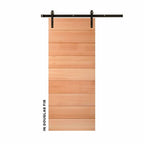 Horizontal Sliding Modern Barn Door - Sliding Barn Door Hardware by RealCraft