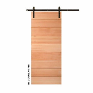 Horizontal Sliding Modern Barn Door - Sliding Barn Door Hardware by RealCraft