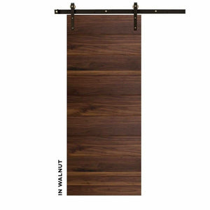 Horizontal Sliding Modern Barn Door - Sliding Barn Door Hardware by RealCraft