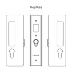 CL400 Magnetic Key Sliding Door Lock & Pocket Door Lock Hardware