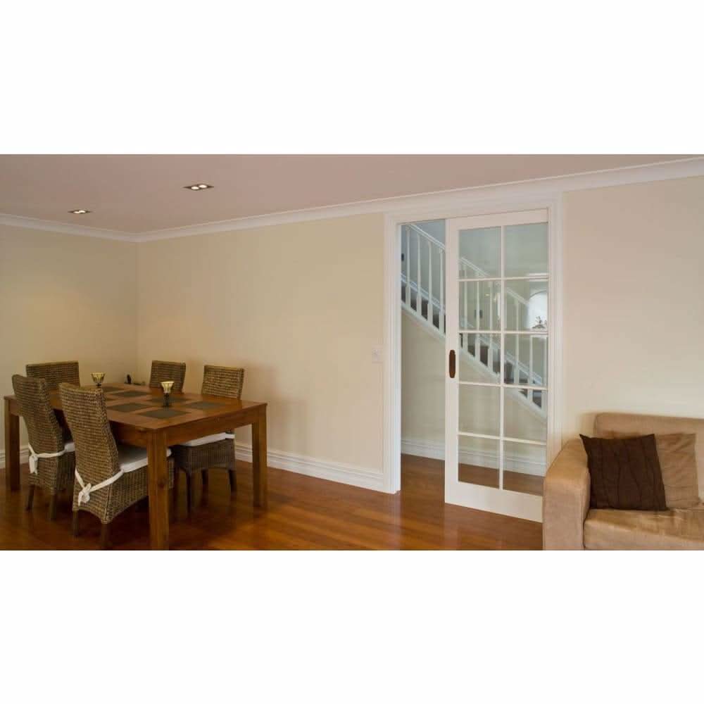 Low Profile Sliding Door Track Kit - Sliding Barn Door Hardware by RealCraft