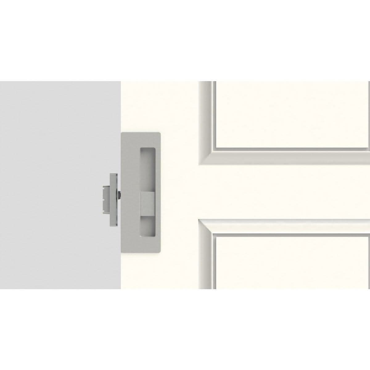 Magnetic Privacy Sliding Barn Door Lock & Handle - Sliding Barn Door Hardware by RealCraft