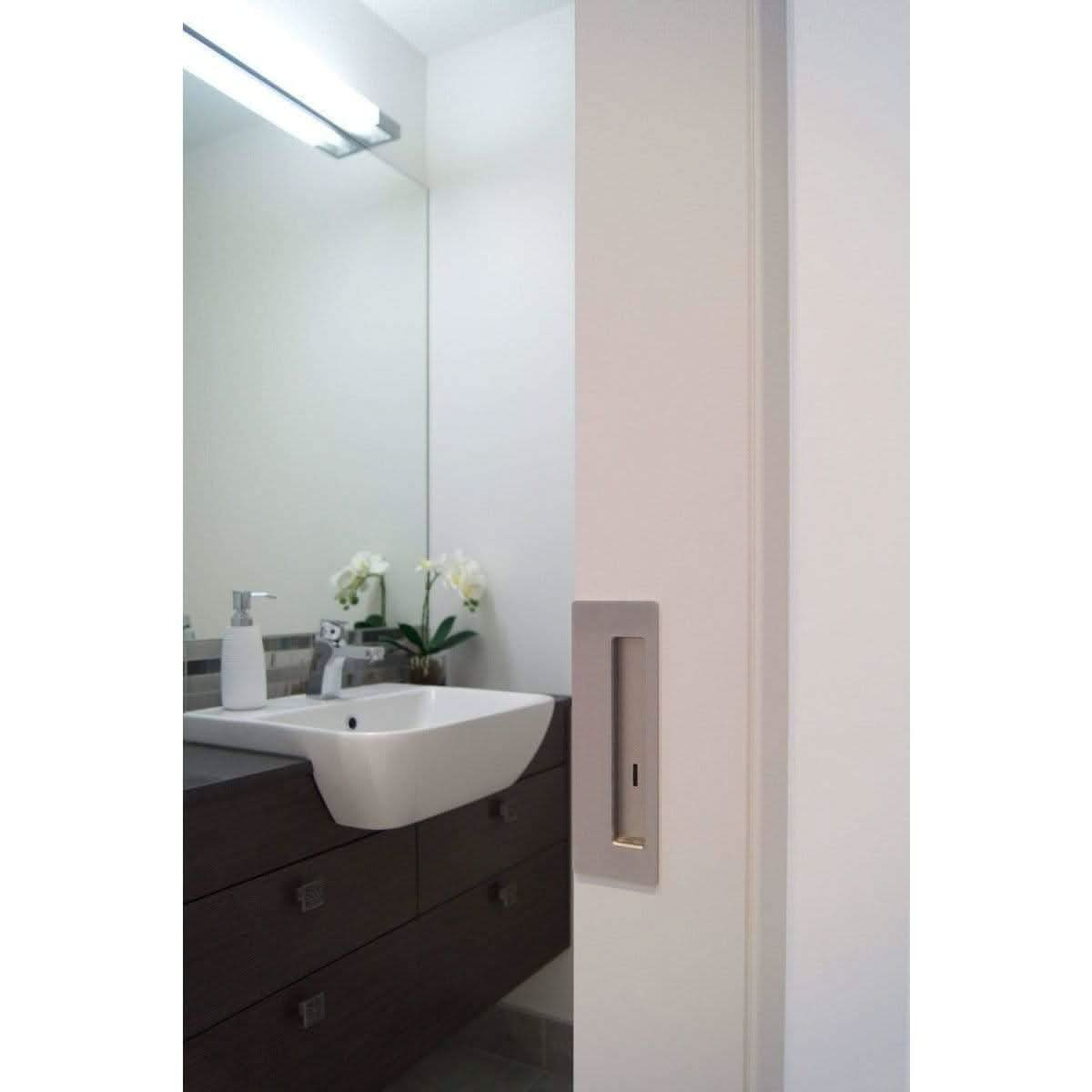 Magnetic Privacy Sliding Barn Door Lock & Handle - Sliding Barn Door Hardware by RealCraft