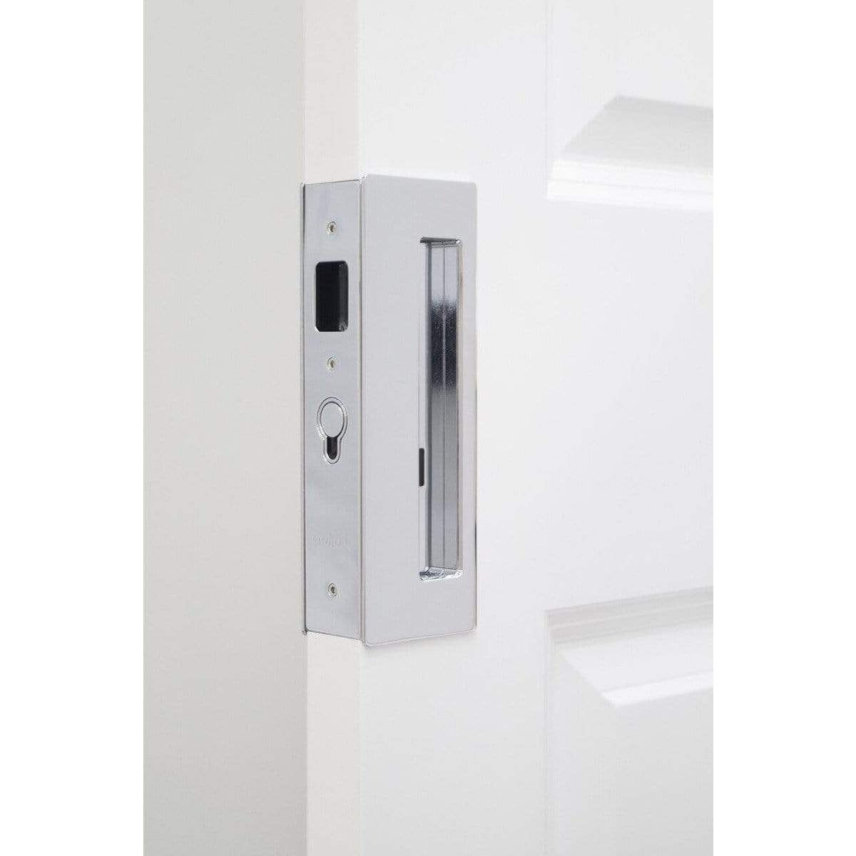 Magnetic Privacy Sliding Barn Door Lock &amp; Handle - Sliding Barn Door Hardware by RealCraft