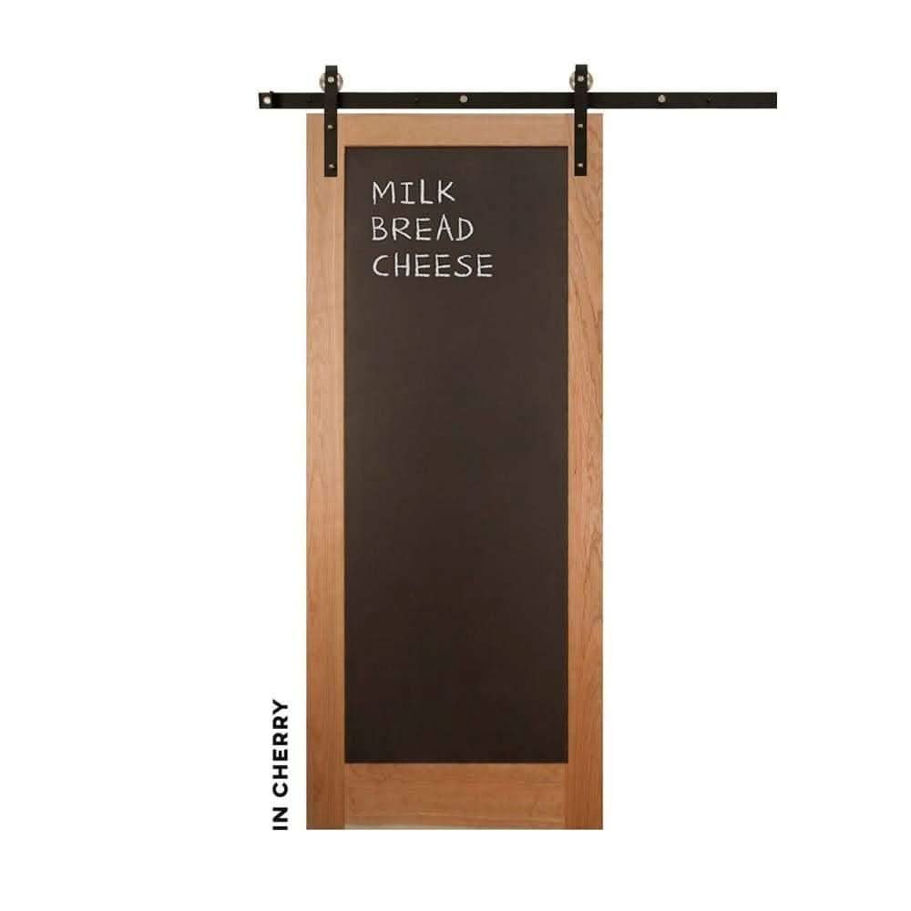 Metal Chalkboard Swinging Barn Door - Sliding Barn Door Hardware by RealCraft