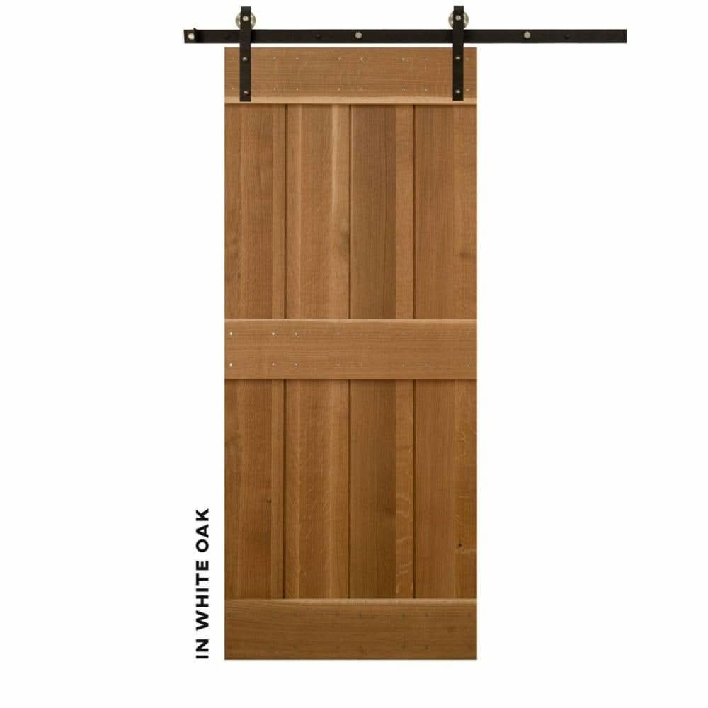 Mid-Bar Sliding Barn Door Kit - Sliding Barn Door Hardware by RealCraft