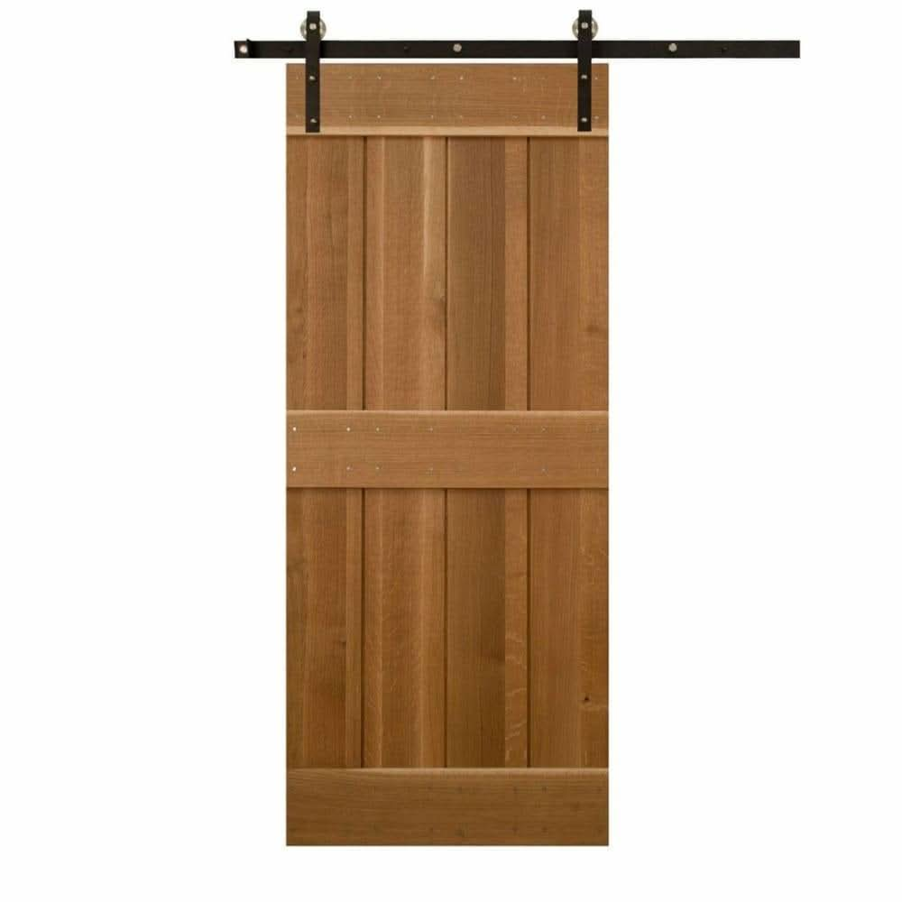 Mid-Bar Sliding Barn Door Kit - Sliding Barn Door Hardware by RealCraft