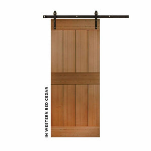 Mid-Bar Sliding Barn Door Kit - Sliding Barn Door Hardware by RealCraft