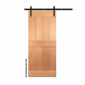 Mid-Bar Sliding Barn Door Kit - Sliding Barn Door Hardware by RealCraft