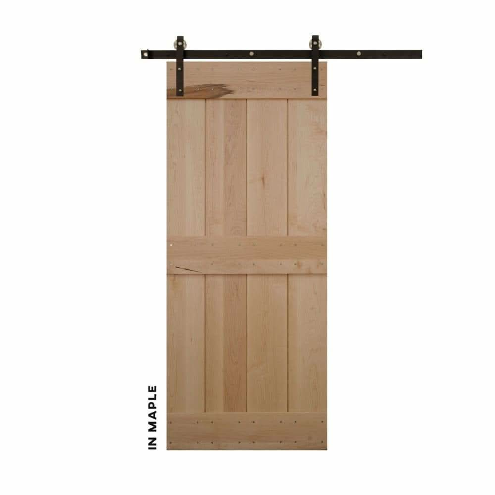 Mid-Bar Sliding Barn Door Kit - Sliding Barn Door Hardware by RealCraft