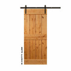 Rancher Mid-Bar Sliding DIY Barn Doors by RealCraft