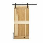 Mid-Bar Sliding Barn Door Kit - Sliding Barn Door Hardware by RealCraft