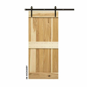 Mid-Bar Sliding Barn Door Kit - Sliding Barn Door Hardware by RealCraft