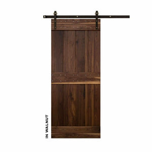 Mid-Bar Sliding Barn Door Kit - Sliding Barn Door Hardware by RealCraft