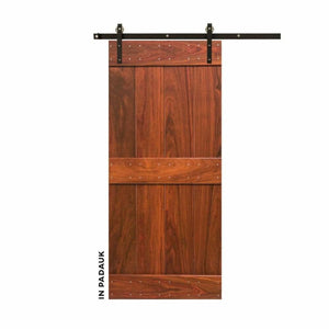 Mid-Bar Sliding Barn Door Kit - Sliding Barn Door Hardware by RealCraft