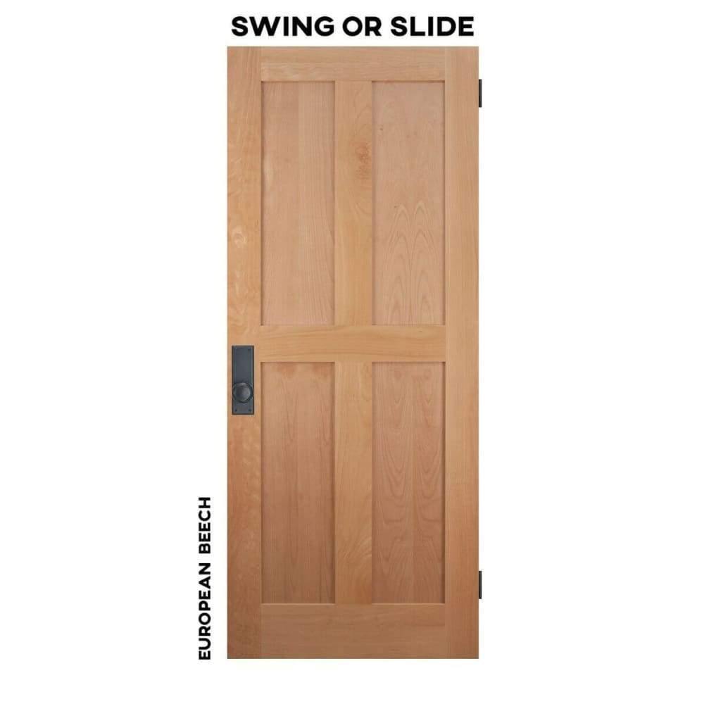 Custom 4 Panel Swinging Door