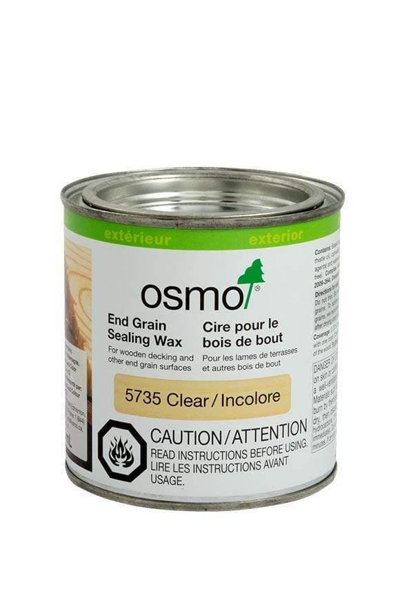Osmo Exterior End Grain Sealing Wax - Sliding Barn Door Hardware by RealCraft