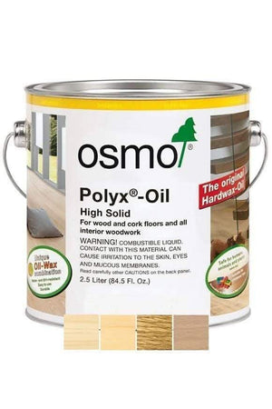 Osmo Interior Polyx Oil 2.5L Finish - Sliding Barn Door Hardware by RealCraft