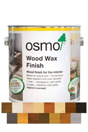 Osmo Interior Wood Wax Transparent Finish - Sliding Barn Door Hardware by RealCraft