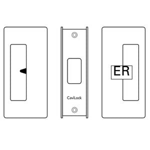 CL200 Pocket Door & Barn Door Privacy Lock