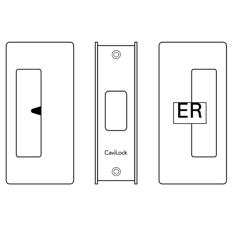 CL200 Pocket Door & Barn Door Privacy Lock