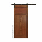 Shaker Style High-T Panel Sliding Door - Sliding Barn Door Hardware by RealCraft
