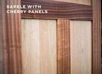 Shaker Style High-T Panel Swinging Door - Sliding Barn Door Hardware by RealCraft